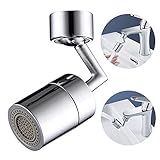 【2 interruptores - 4 capas - sellos dobles】 Dos tipos de interruptores giratorios de salida de agua, espuma enriquecida con oxígeno, agua a prueba de salpicaduras, filtro de malla de cuatro capas para eliminar impurezas y sellos dobles para evitar el goteo.
