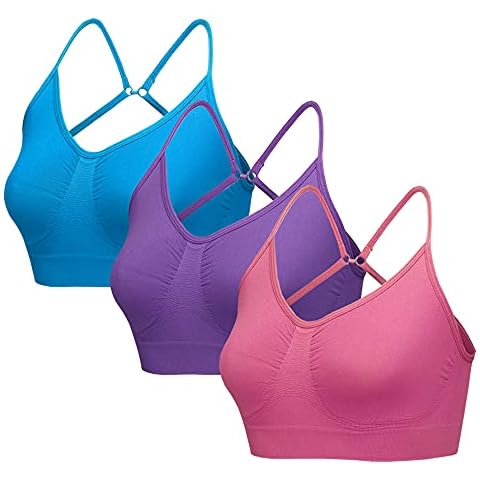 Multi Fasten Comfort Seamless Stretch Bra 3XL Cover
