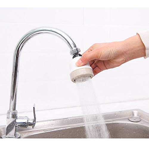 KKmoon Gaseificador de torneira giratória 360 ° Cabeça de torneira de cozinha de economia de água Ca