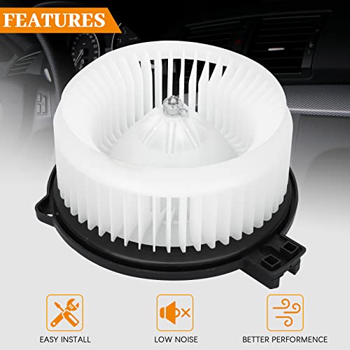 Image of BRTEC Front HVAC Blower Motor - Fits Acura RL 2005-2012, Honda Odyssey 2005-2010, Ridgeline 2006-2007 - Replaces OEM Part Numbers 700192, 79310SHJA01, 79310SJAA02