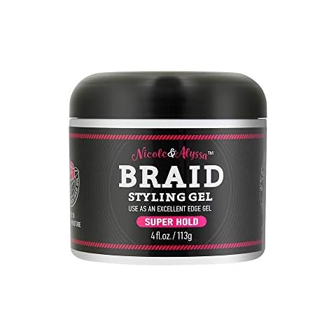 Nicole & Alyssa - Braid Styling Gel (4oz - Pack of 1) Cover