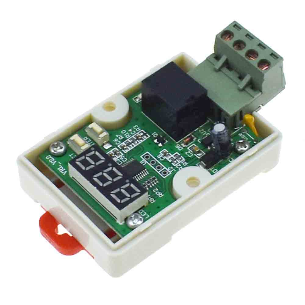 DC 12V Relay car Battery Undervoltage Module Protection Controller Power Switch Voltage time delay Power on/Off Adjustable