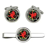 Giftshop UK Primula Clan Scozzese Gemelli E Fermacravatta Set