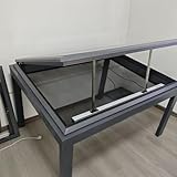 Ferngesteuertes Dachausstieg-Fenster 60 x 50 cm für Dachzugang Dachböden und Keller – einfache Dachfenstermontage, sicherer und bequemer Ausgang