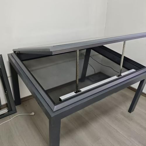 Ventana de techo de aluminio eléctrica con mando para ventilación 2