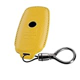 Compatibilidad: funda para llave de 4 botones compatible con BMW X1 X3 X4 X5 X6 3 5 7 Series M1 M2 M3 F05 F10 F20 F30 335 328 535 650 740... etc. (Estos modelos son solo de referencia. Comprueba que la llave de tu coche coincide con la imagen