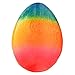 Rainbow Easter Egg Shaped Blanket 60
