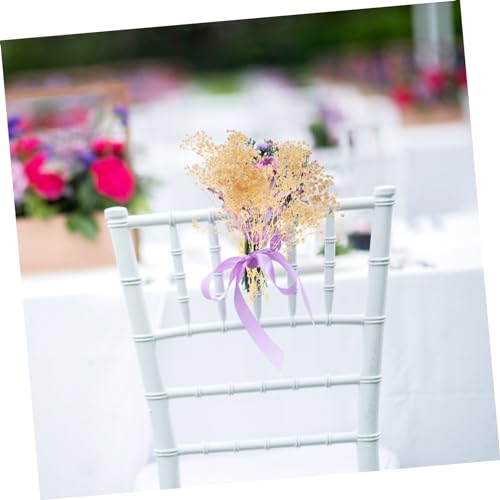 Arreglo de Ramo de Flores Secas Gypsophila Blanco miniatura 6