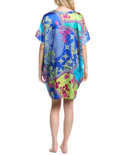 Image of N Natori Women's Brocade Sleepshirt Length 36 inch