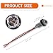 leechio Car Turn Signal Lights Harness Pigtail Socket, T10 T13 T15 Brake Light Pigtail Wire Harness Plugs Connector, Plug and Play Light Bulb Retrofit Socket Assembly (Gray)