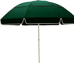 Guarda Sol Gigante Mor 2,40m para Praia Grande e Piscina, Sombrinha de Praia com Proteção UV e Vento, Guarda Sol Respirável Verão