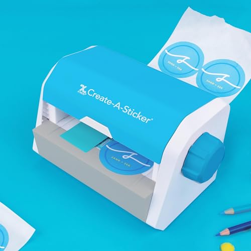 Xyron 0501-05-10A Create-A-Sticker, 5 Inch Sticker And Label Maker Machine thumb #1