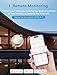 Meross Smart Water Leak Detector, WiFi Water Sensor Support Apple HomeKit, SmartThings, IP67 Waterproof with App Alerts, Audio Alarm, 100M Range for Home Basement Kitchen (Meross Hub Included)