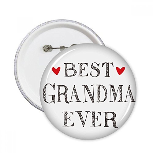 Badge bouton grand-maman pour customiser vos vêtements en famille lot de 5