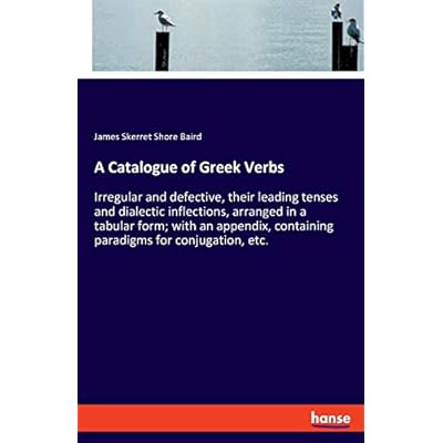 A Catalogue of Greek Verbs