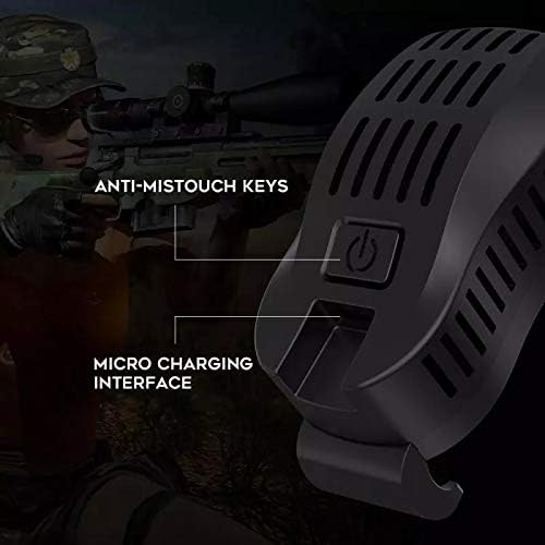 bbsj mobile phone radiator gaming universal phone portable fan cooler holder for mobile phone radiator phone handle cooling fan color d