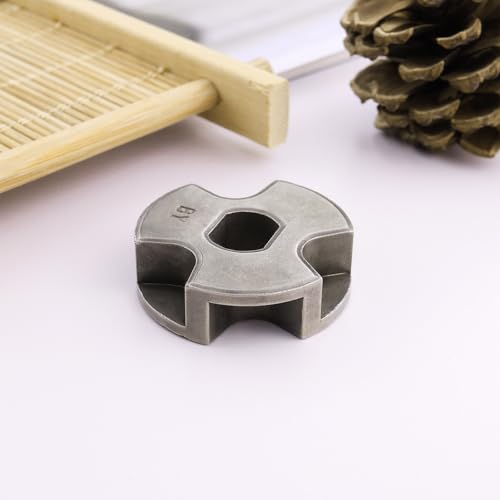 SG Store 2 STK 3/8 Zoll 6-Zahn-Kettensägen-Kettenrad 10 X 8 Mm Mittelloch Kompatibel mit Makita DUC256/DUC353/XCU03 OE 221526-1 Elektro-Kettensäge