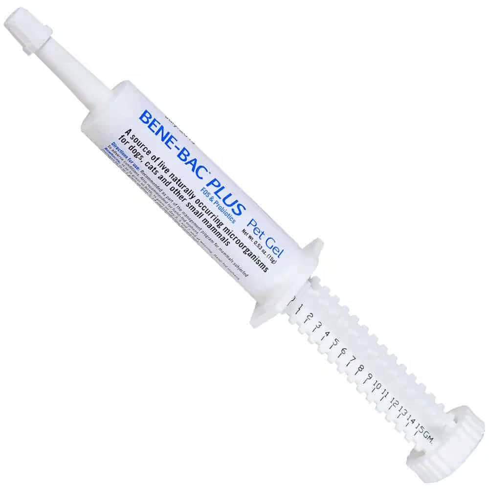 PetAg Bene-Bac Plus FOS & Probiotics Pet Gel 15 g Syringe Display (B0CVS59K8L) Amazon Price History, Amazon Price Tracker