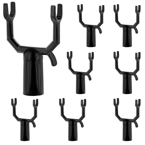 8 Pcs Tree Branch Support Metal Tree Crutch Support Device Tree Leaning Tree Straightening Kit Propping Up Branch Spreaders Fruits Tree Garden Stakes Broom Pole Anchor 0.75  Round Pipe Garden Yard