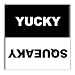 Guajolote Prints Funny Clean Dirty Dishwasher Magnet Yucky Squeaky 2.5 x 2.5 inches
