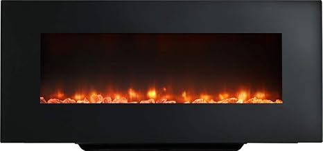 Amazon Com Simplifire Wall Mount Electric Fireplace 38 Home Kitchen