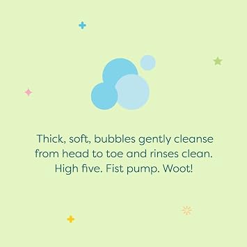 Babyganics Bubble Bath, Gently Cleanses, Fragrance Free, 20 Fl Oz, Packaging May Vary