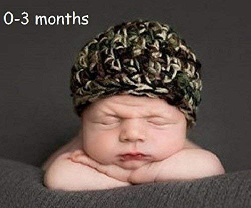 Camo infant beanie hat Clearance