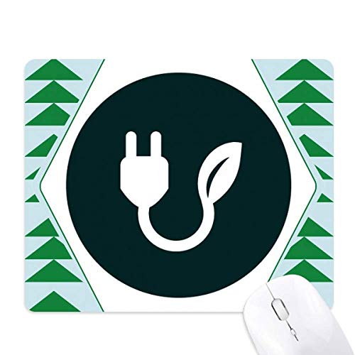 Tapis de souris green pine tree tapis en caoutchouc vert foncé bureau