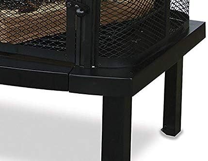 Miniatura 5 de Uniflame hogar con chimenea, negro