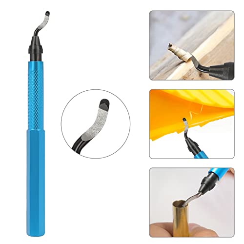 VASTOOLS Kit de ferramentas de rebarbação, ferramenta de chanfro de cabo de metal de 16,8 cm para tu