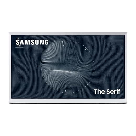 Samsung Lifestyle TV QE43LS01BGUXZT The Serif QLED 4K, Smart TV 43" Matte Display, Stand removibile, OTS Lite, Integrato con Bixby e Alexa compatibile con Google Assistant, Cloud White 2022