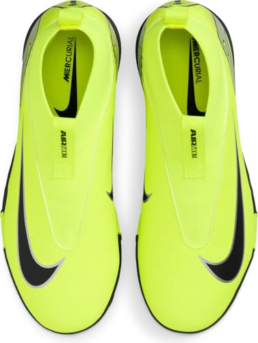 Nike Jr. Mercurial Superfly 10 Academy Little/Big Kids' TF High-Top Soccer Shoes (FQ8310-700, Volt/Black)4