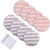 VIVOTE-Makeup-Remover-Pads-Reusable-Microfiber-Makeup-Removal-Rounds-Puff-Washable-Eco-friendly-Soft-Facial-Eye-Skin-Wash-Puffs-Laundry-Bag-315-Inch-8-Pack-Pink-Purple VIVOTE Makeup Remover Pads Reusable, Microfiber Makeup Removal Rounds Puff, Washable, Eco-friendly, Soft, Facial Eye Skin Wash Puffs, Laundry Bag, 3.15 Inch, 8 Pack (Pink + Purple)