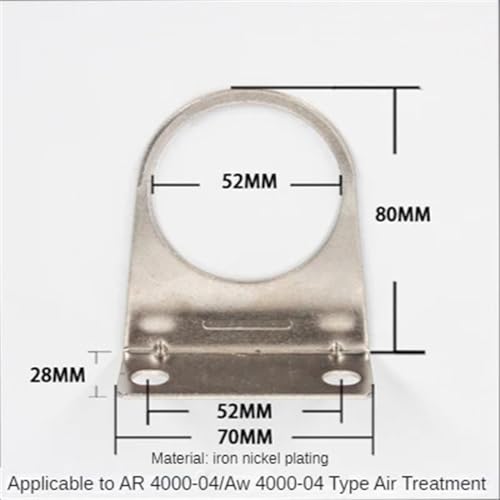 Separador de agua neumático con soporte de alta estabilidad S-AW AR4000-04 2