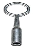 innenvierkant nuss aus Zinkdruckguss , verzinkt Dornschlüssel mit Innenvierkant 5mm, Vierkantschlüssel