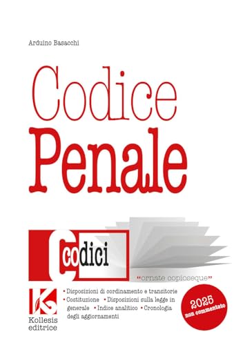 Codice Penale 2025 Non Commentato