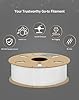 DURAMIC 3D PLA+ Filament 1.75mm 1Kg White, PLA Plus Filament 1Kg Spool(2.2lbs) Tougher and Stronger, Dimensional Accuracy Probability +/- 0.02mm #4