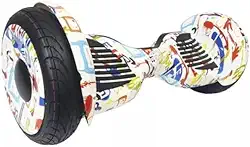 Hoverboard Skate Elétrico 10" Original com Bolsa Led Bluetooth Grafite Brinovar