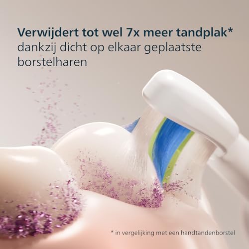 Philips Sonicare W2 Optimal White, originele opzetborstels ter vervanging, wit, set van 8, HX6068/87, 8 Borstels, Nieuw - Afbeelding 5