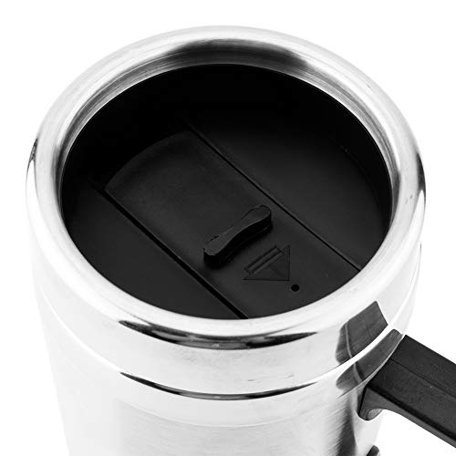 Tetera eléctrica para auto 12V acero inoxidable miniatura 7