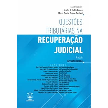 Capa do livro Questões Tributárias na Recuperação Judicial