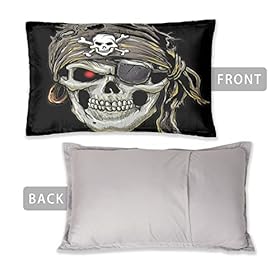 Pardick Duvet Cover Set 3 Piece Skull Pirate Duvet Cover King Size, Comforter Cover 90*104in + 2 Pillow Shams 20*36in… 41j3pJ9LfgL. SS280