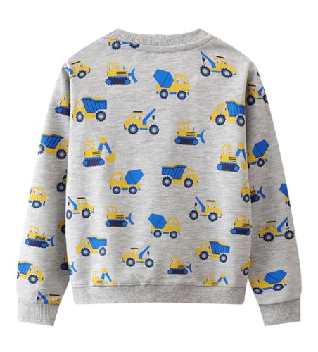 Boys Sweatshirts Long Sleeve Sweatshirts T-shirts Crew Neck Cotton Casual Sweatshirts Cartoon Tops for Boys-2392