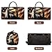 American Flag Eagle Travel Duffel Bag for Women Men, Sport Tote Gym Bag Foldable Weekender Overnight Bag Waterproof Carry On Luggage Bag