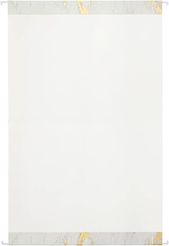 Miniatura 6 de Paper Junkie Paquete de 12 carpetas colgantes decorativas blancas y rosas con pestaña de 15 para archivador, diseño de mármol dorado (11.75 x 9