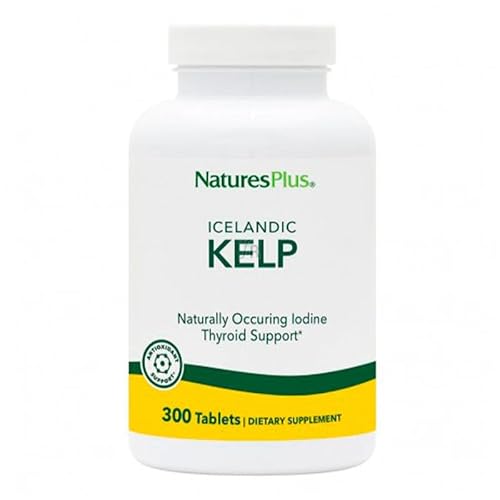 Kelp 300 Comprimidos | Alga Marina Rica en Yodo | Apoyo para Metabolismo y Energía | Suplemento Natural