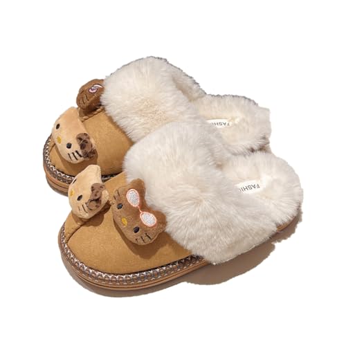 Fuzzy Slippers for Women Girls,Cute Fluffy House Shoes Warm Christmas Birthday Gift for Daughter Wife Girlfriend Bestie
