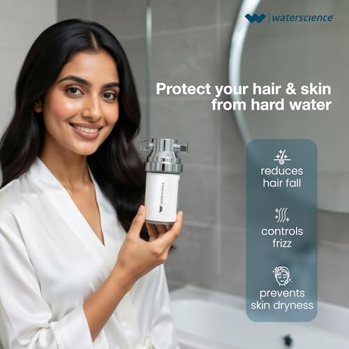 Image of WaterScience VERSA Shower and Tap Filter for Hard Water | Hard Water Softener for Shower | Tap Filter for Hard Water | Water Softener for Tap - VERSA-STF-1025