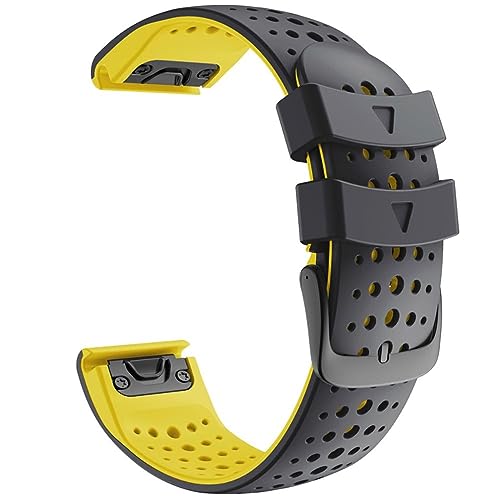 Bracelet 22mm Fenix 5 pour le sport et le quotidien look carbone