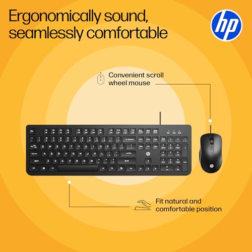 HP Store HP KM190 Wired Mouse and Keyboard Combo - Image 5